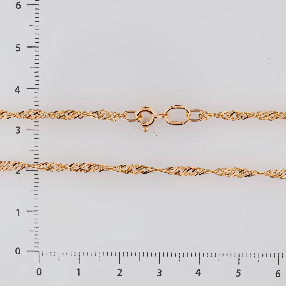 Цепь из красного золота 585 пробы