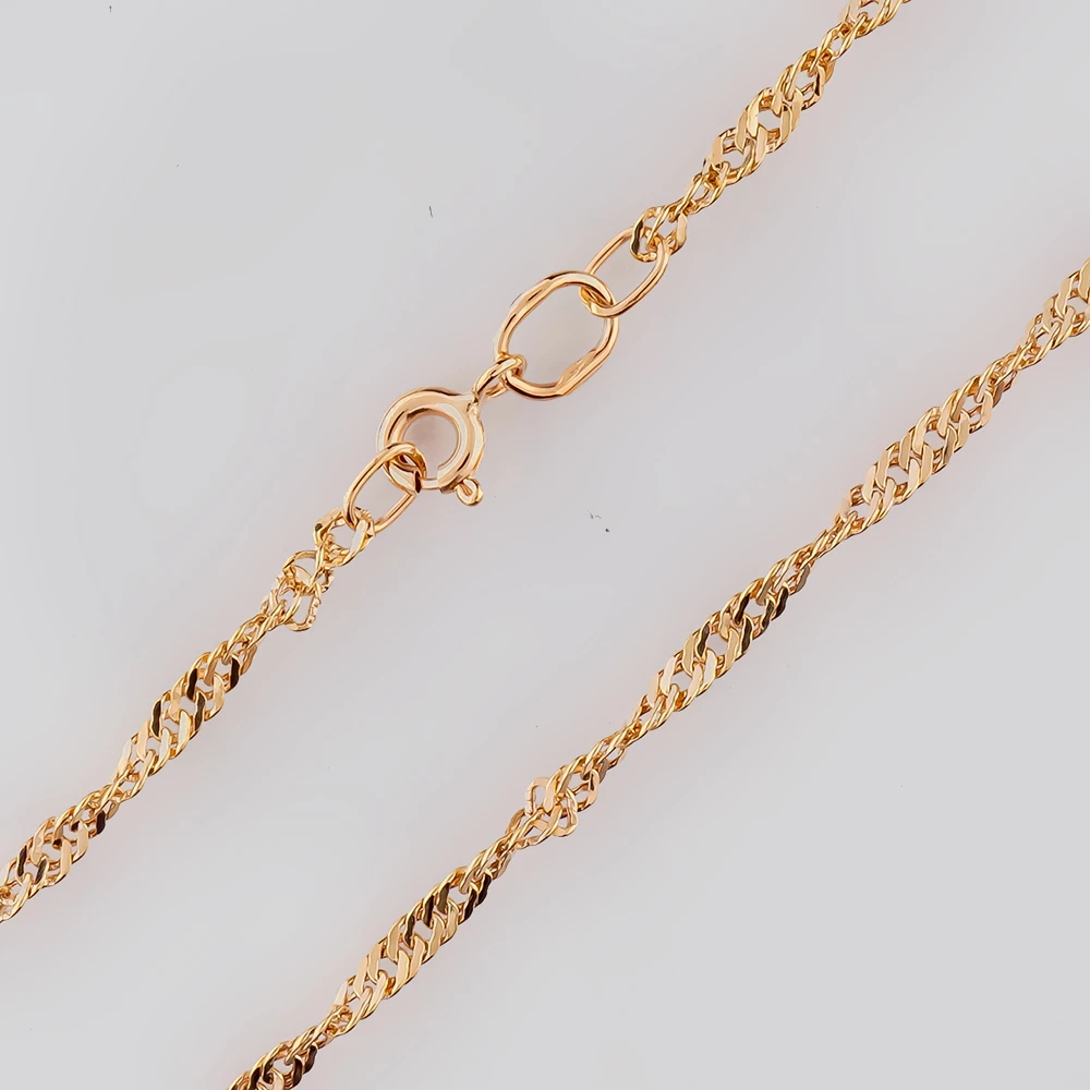 Цепь из красного золота 585 пробы