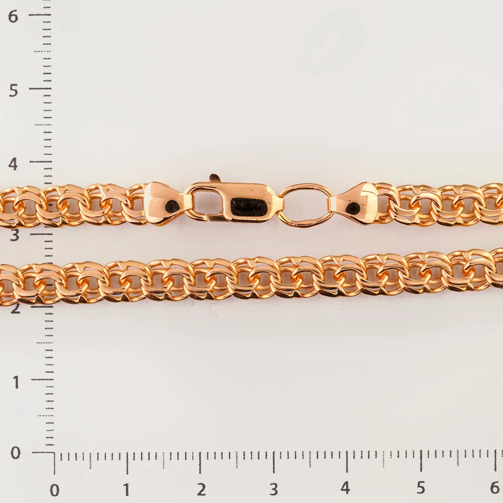 Цепь из красного золота 585 пробы