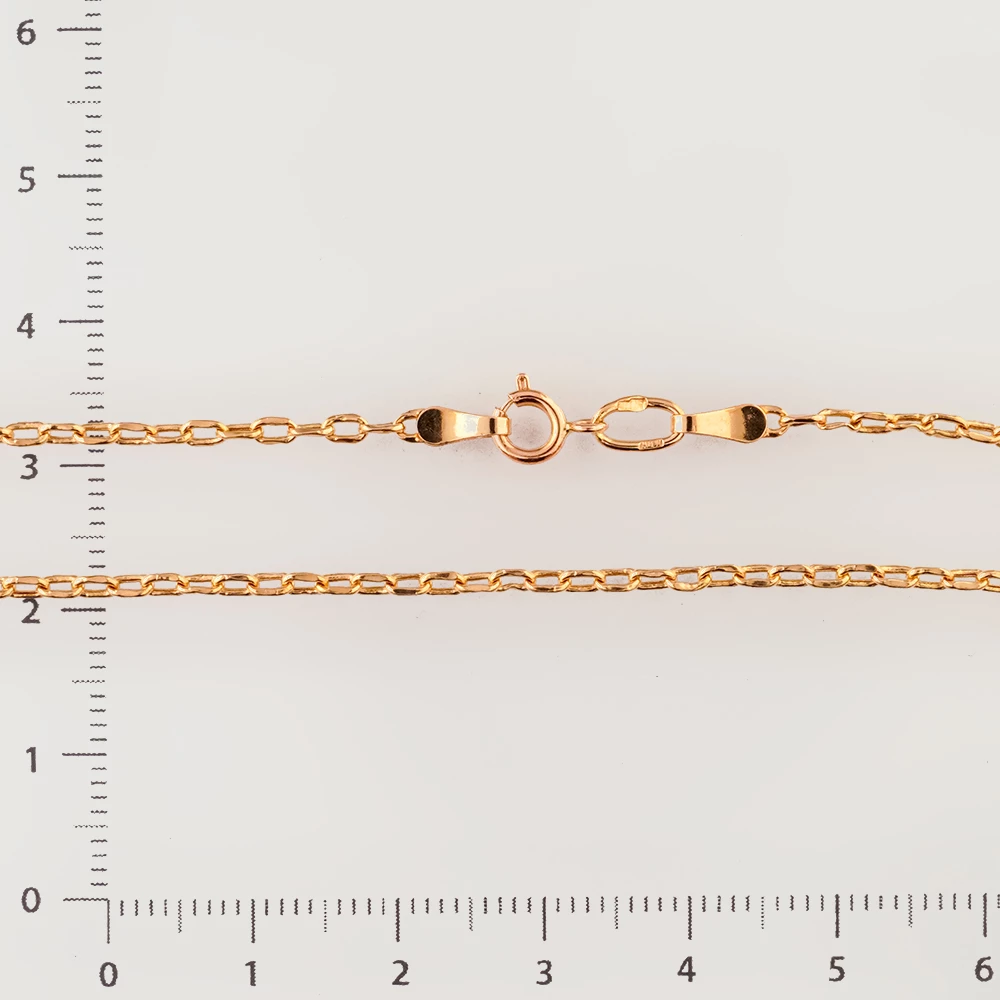 Цепь из красного золота 585 пробы