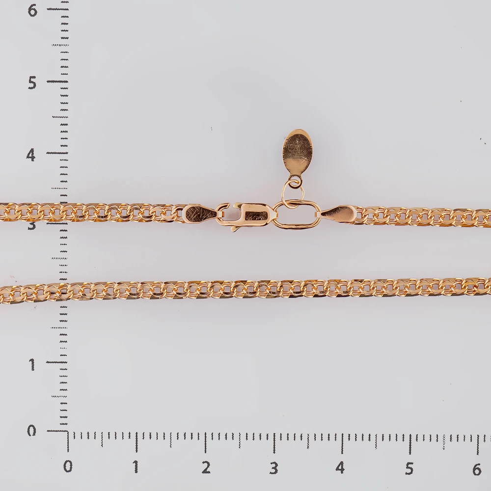 Цепь из красного золота 585 пробы