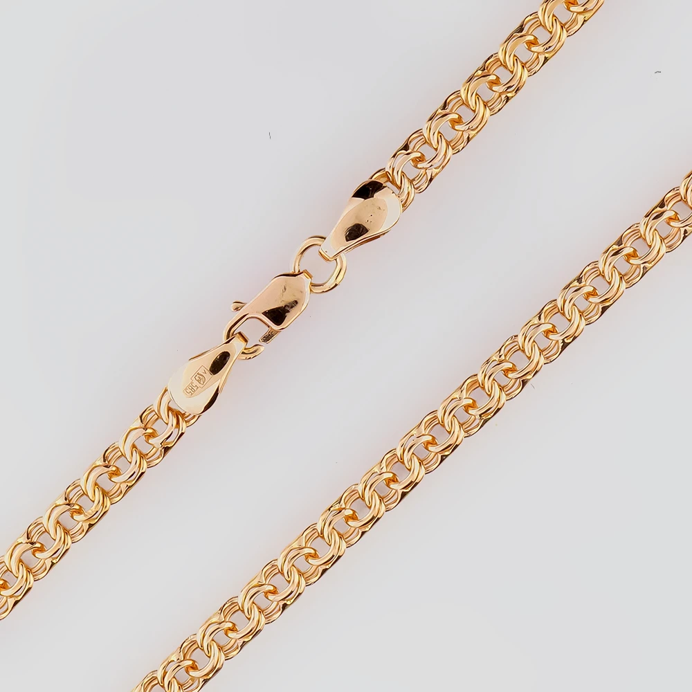 Цепь из красного золота 585 пробы