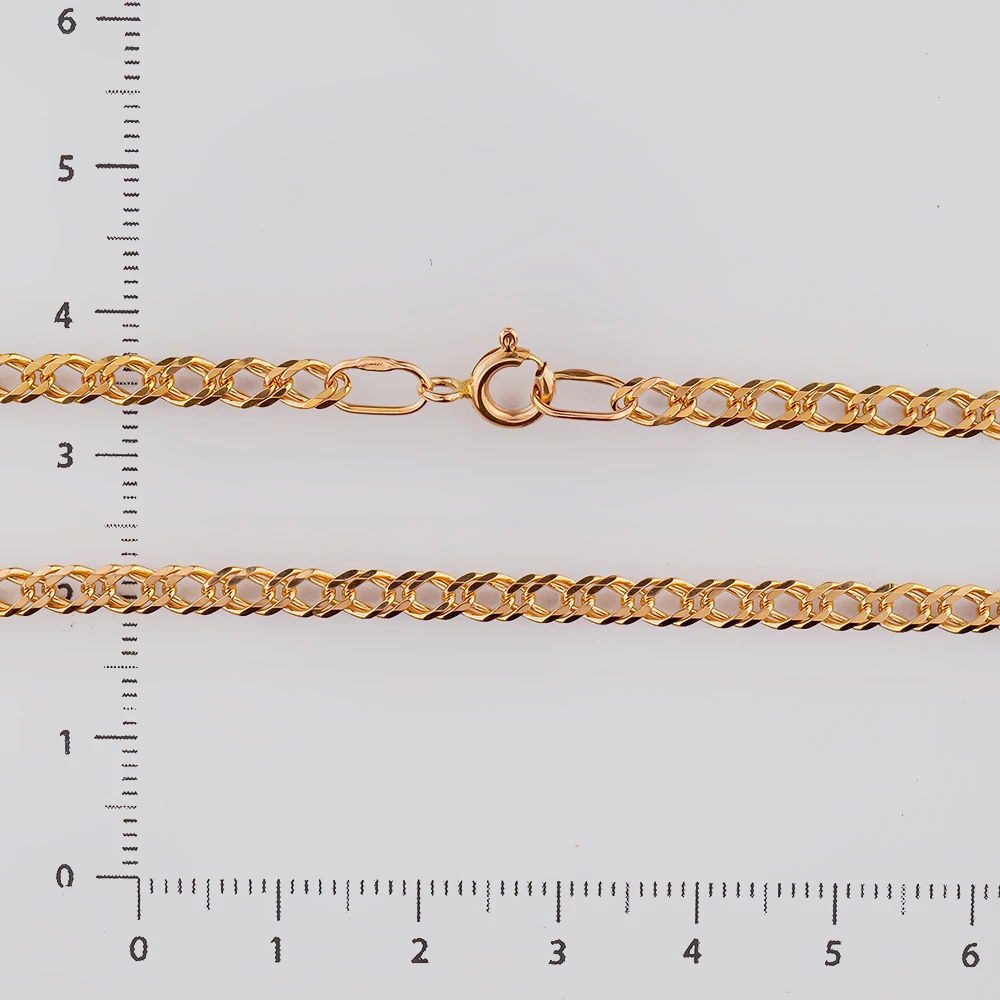 Цепь из красного золота 585 пробы