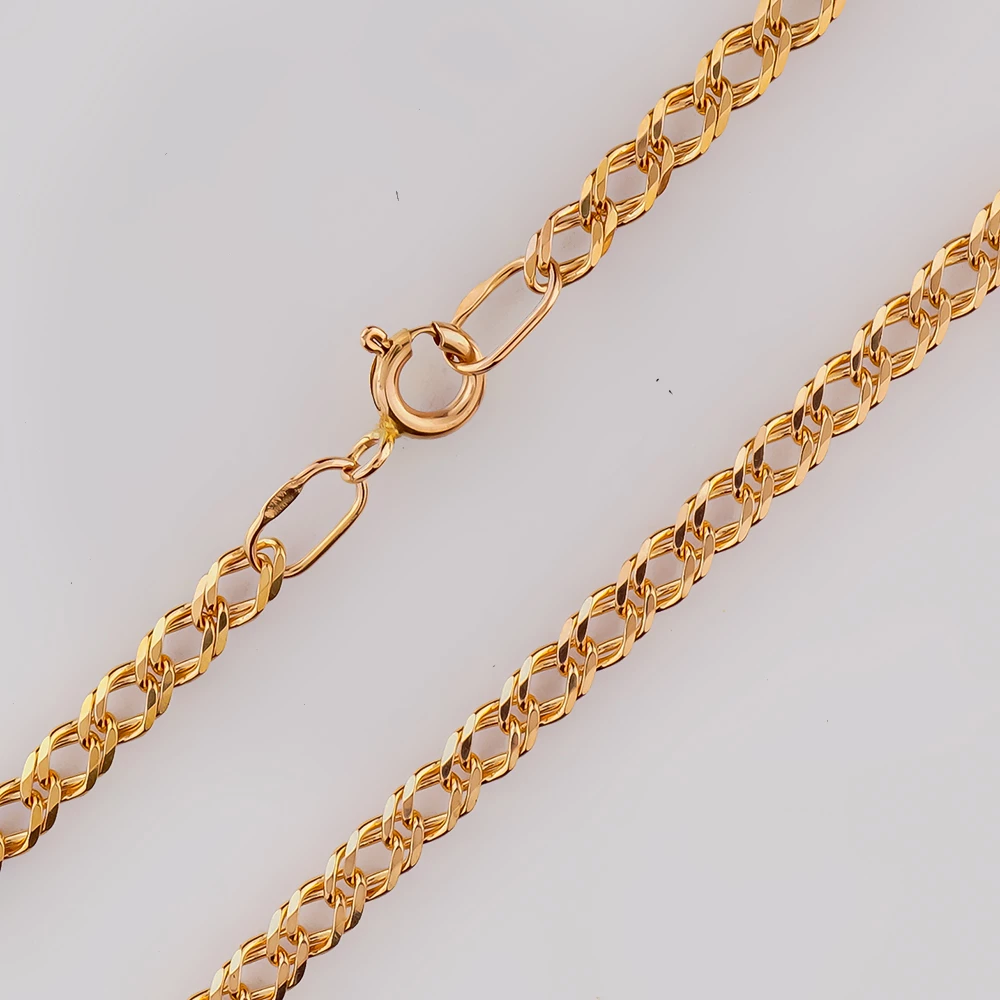 Цепь из красного золота 585 пробы