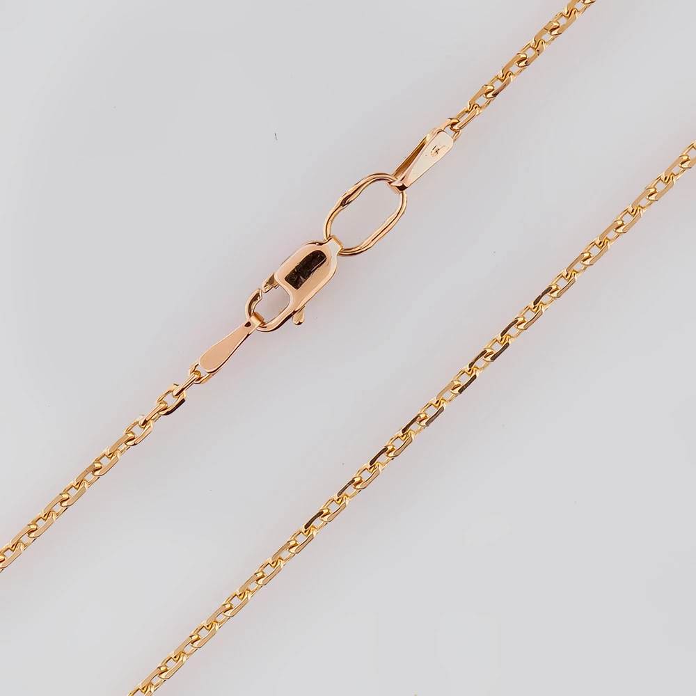 Цепь из красного золота 585 пробы