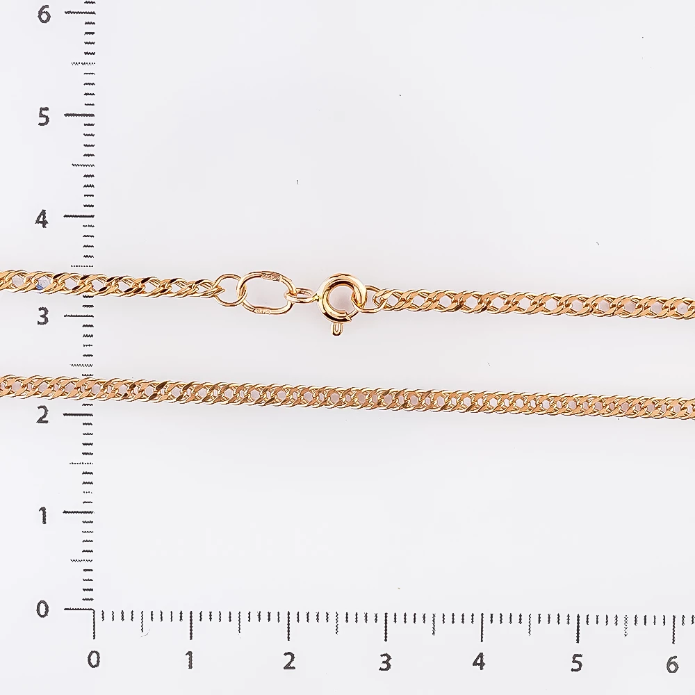 Цепь из красного золота 585 пробы