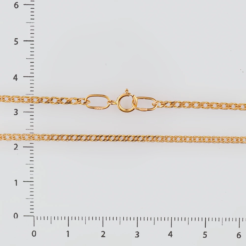 Цепь из красного золота 585 пробы