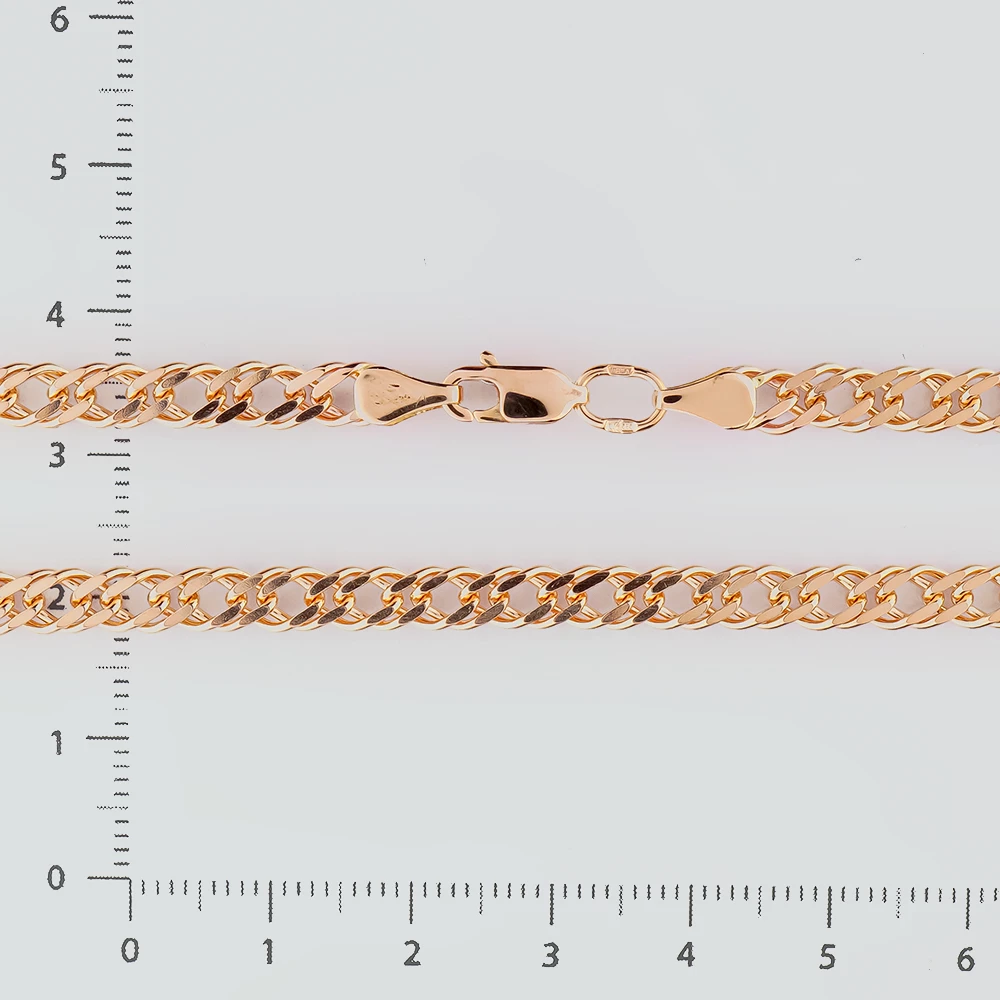 Цепь из красного золота 585 пробы