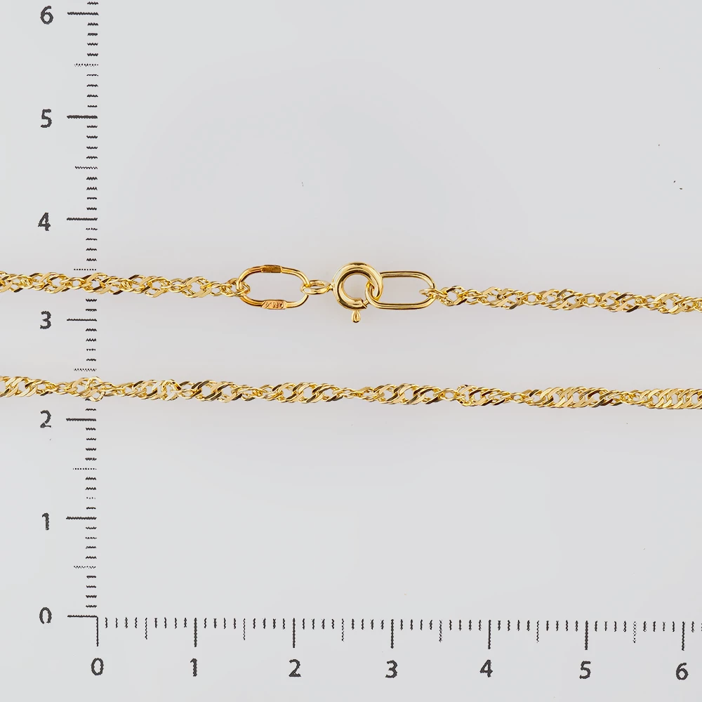 Цепь из желтого золота 585 пробы