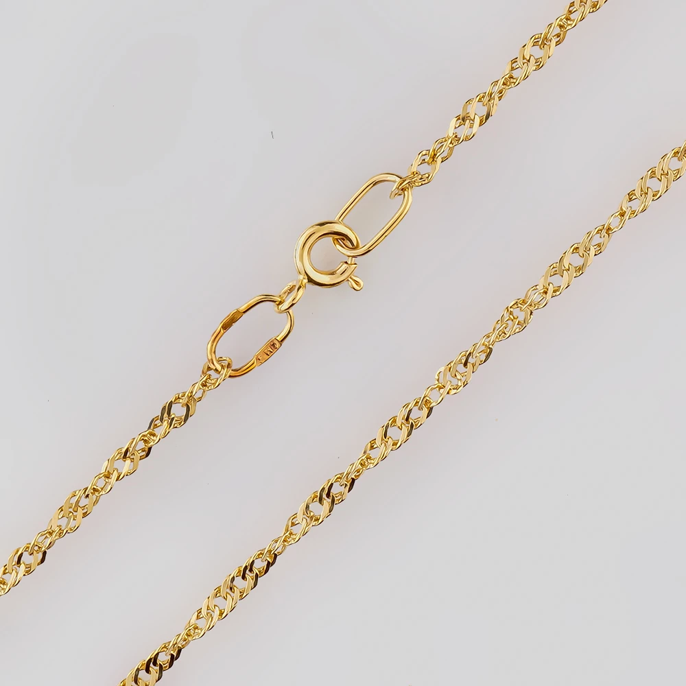 Цепь из желтого золота 585 пробы