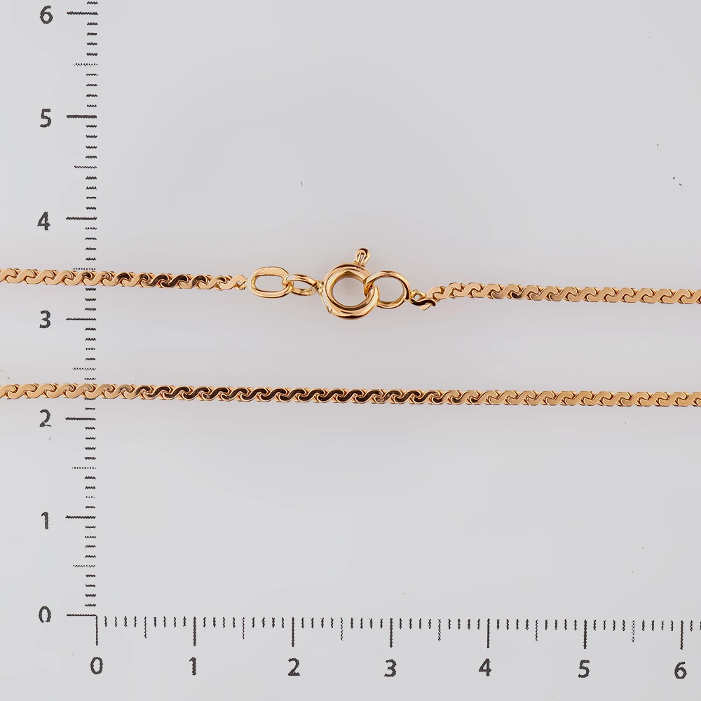 Цепь из красного золота 585 пробы