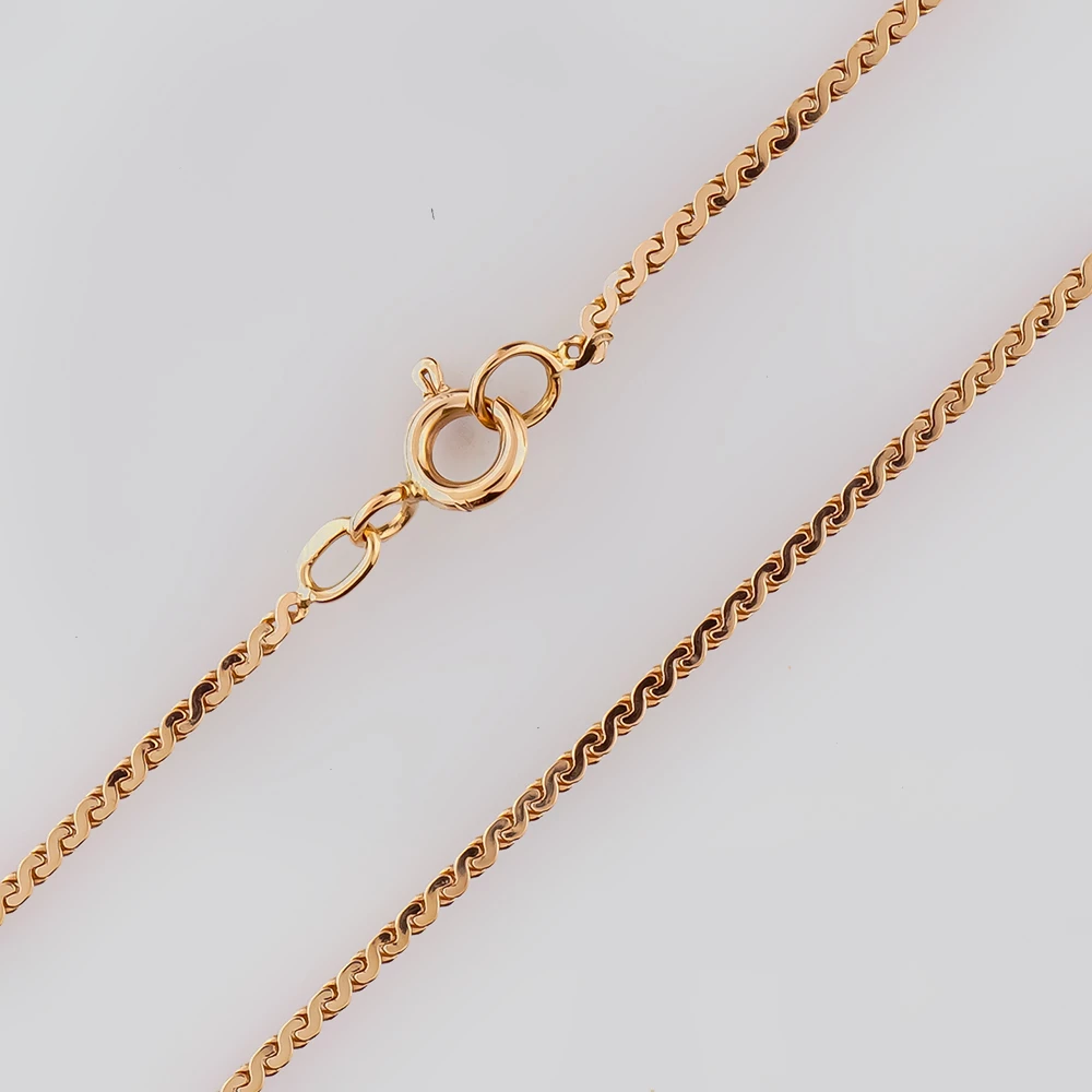 Цепь из красного золота 585 пробы