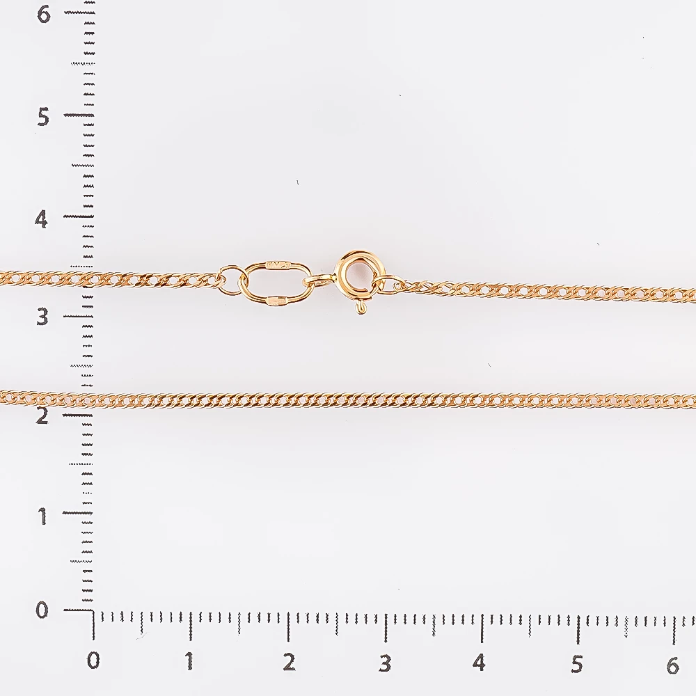 Цепь из красного золота 585 пробы