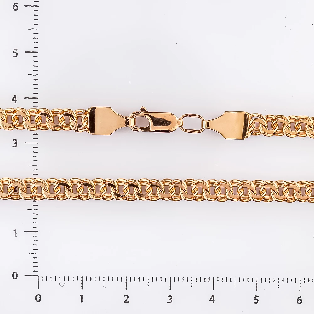 Цепь из красного золота 585 пробы