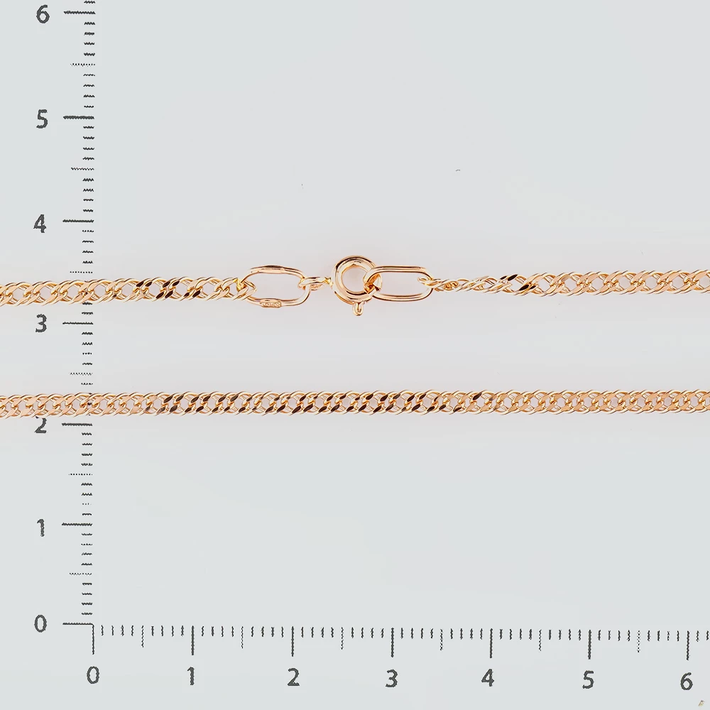 Цепь из красного золота 585 пробы