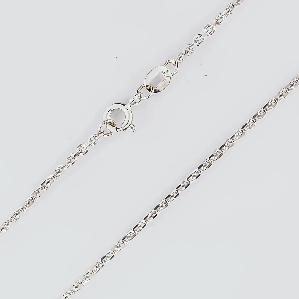 Цепь из белого золота 585 пробы