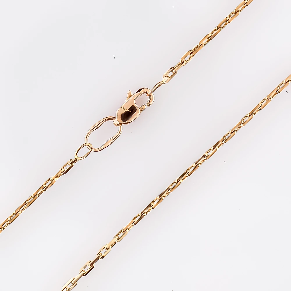 Цепь из красного золота 585 пробы