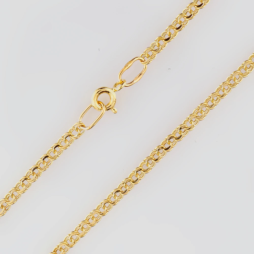 Цепь из желтого золота 585 пробы