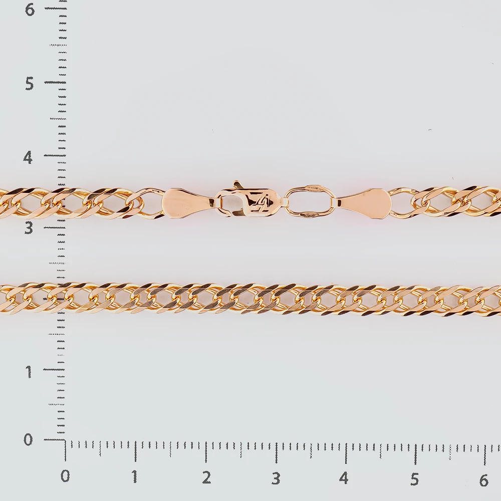 Цепь из красного золота 585 пробы