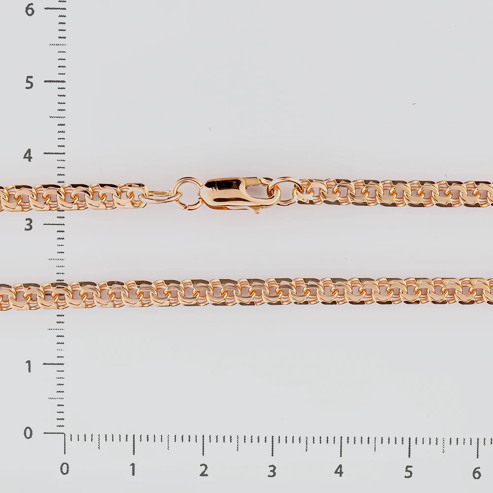 Цепь из красного золота 585 пробы