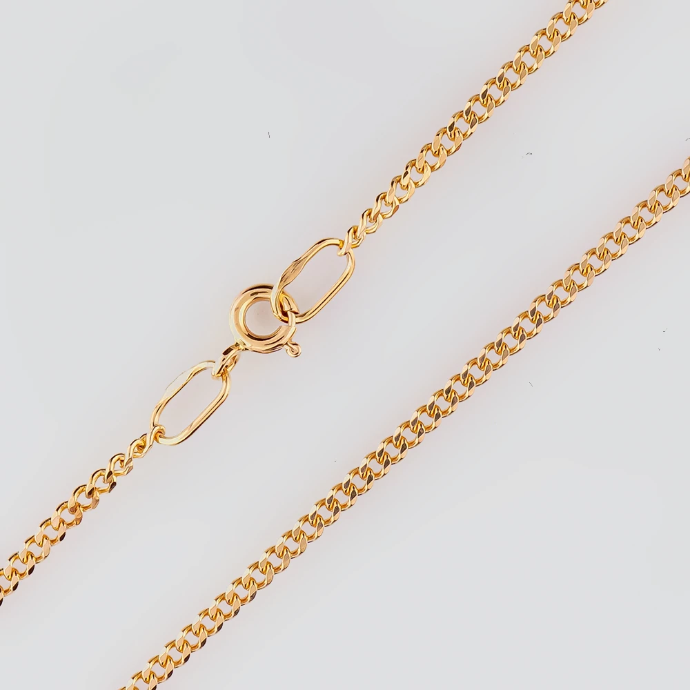 Цепь из красного золота 585 пробы