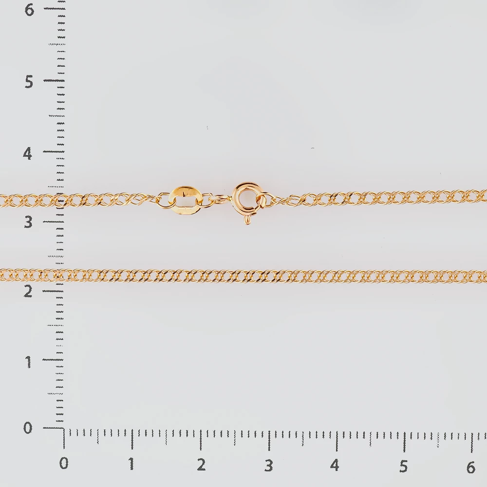 Цепь из красного золота 585 пробы