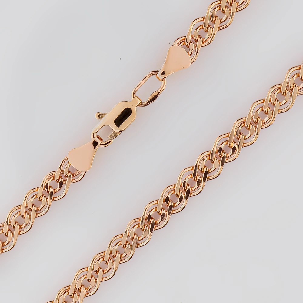 Цепь из красного золота 585 пробы