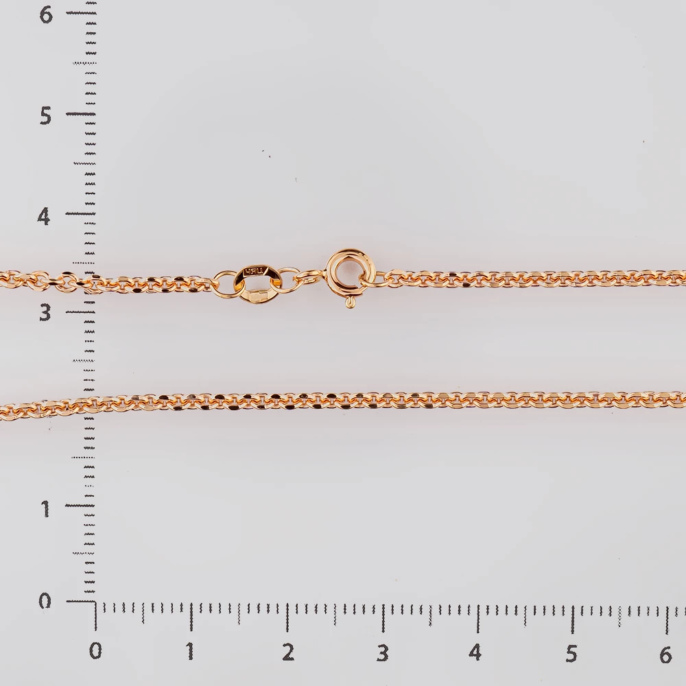 Цепь из красного золота 585 пробы