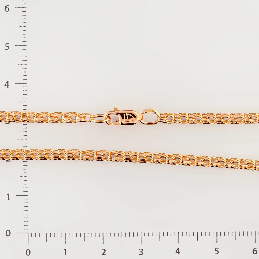 Цепь из красного золота 585 пробы