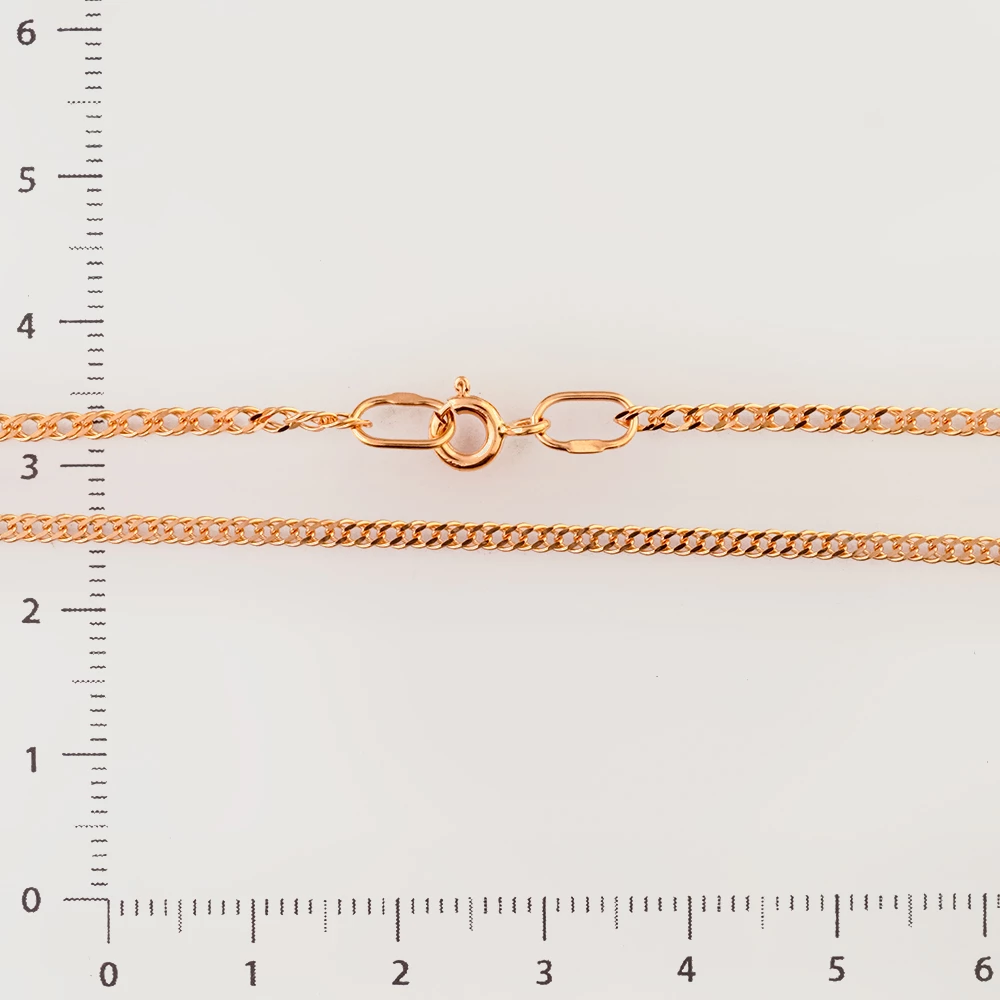 Цепь из красного золота 585 пробы