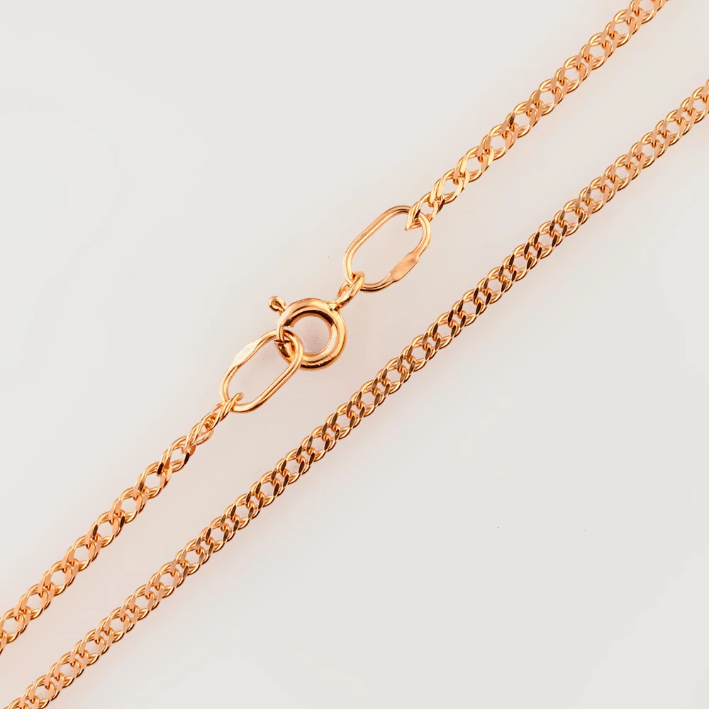 Цепь из красного золота 585 пробы