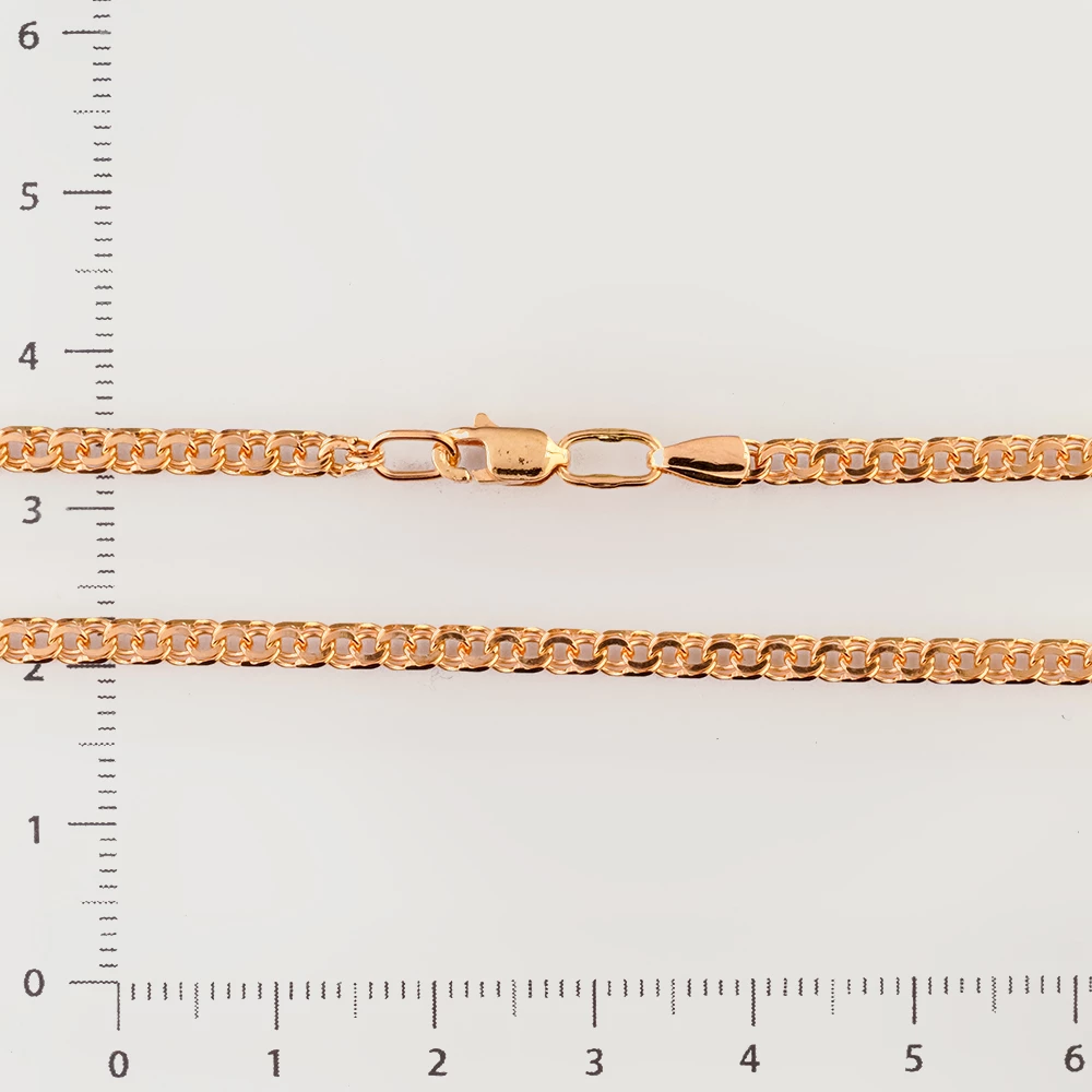 Цепь из красного золота 585 пробы