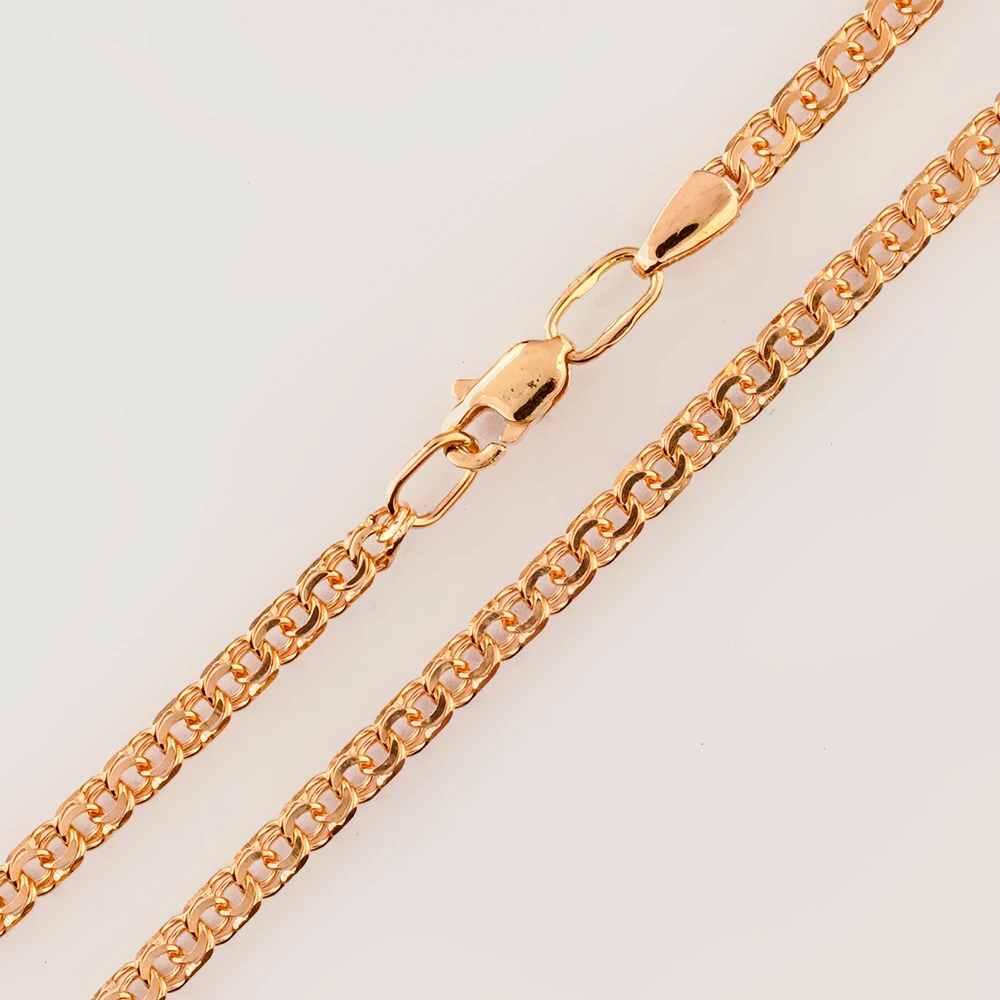 Цепь из красного золота 585 пробы