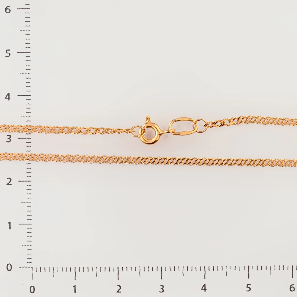 Цепь из красного золота 585 пробы