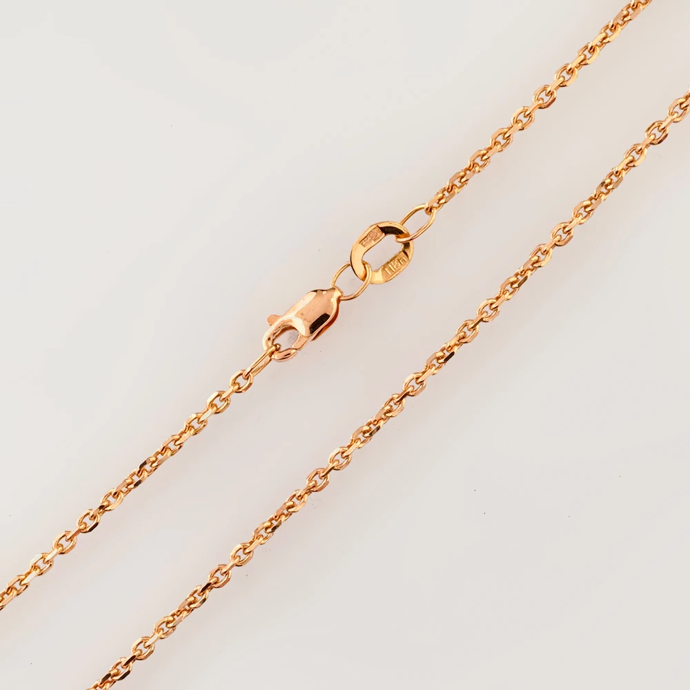 Цепь из красного золота 585 пробы