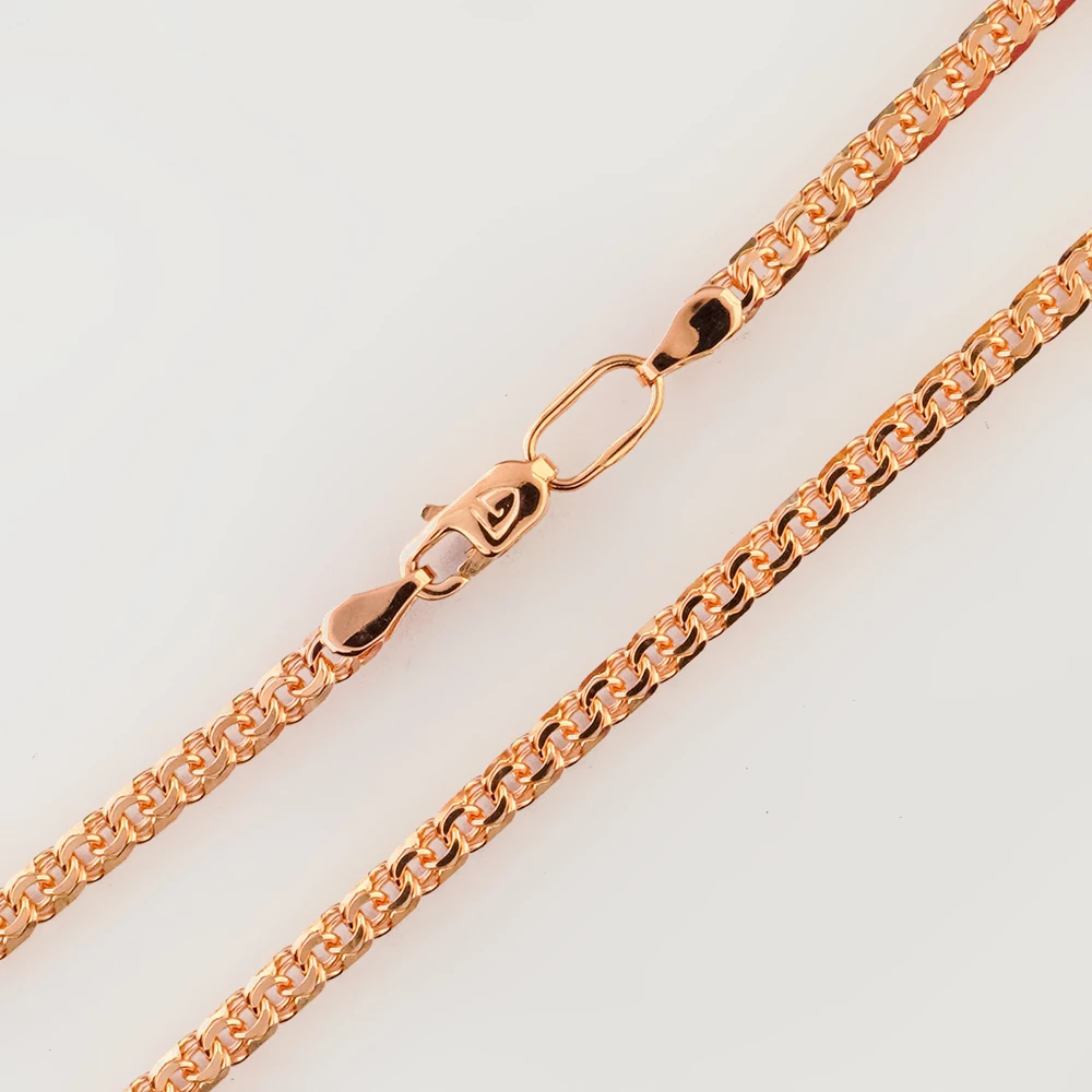 Цепь из красного золота 585 пробы