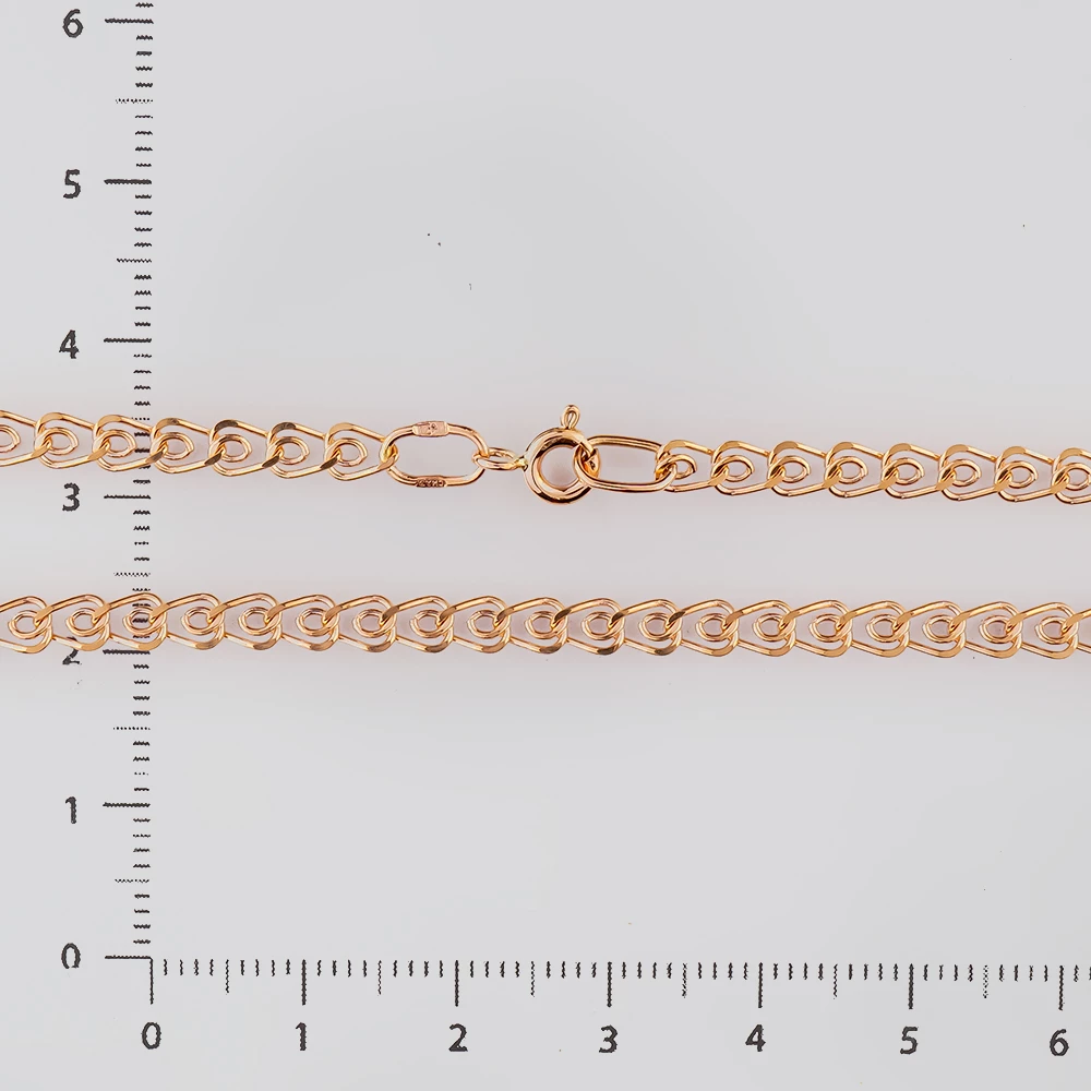 Цепь из красного золота 585 пробы