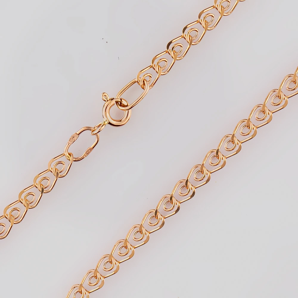 Цепь из красного золота 585 пробы