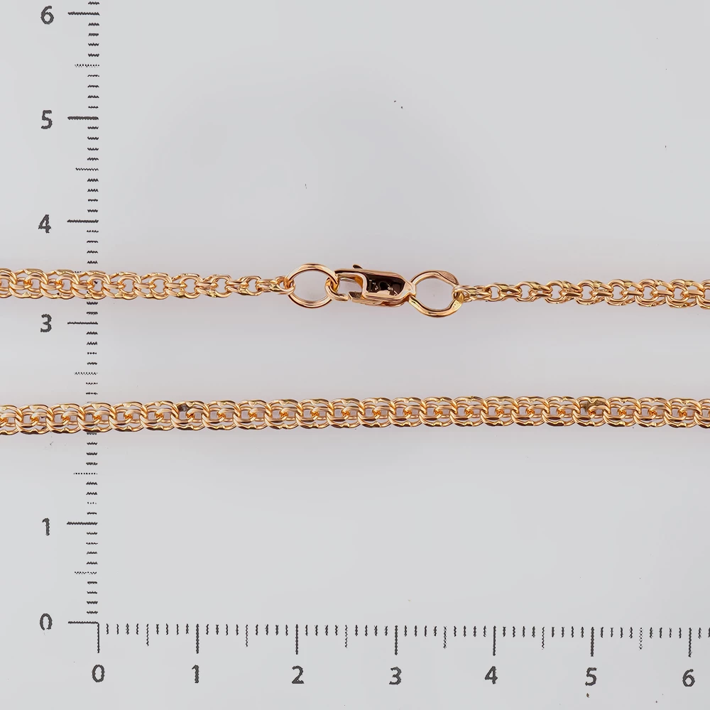 Цепь из красного золота 585 пробы