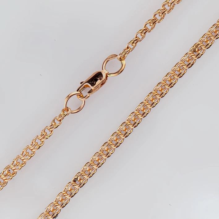 Цепь из красного золота 585 пробы