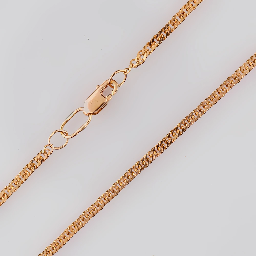 Цепь из красного золота 585 пробы