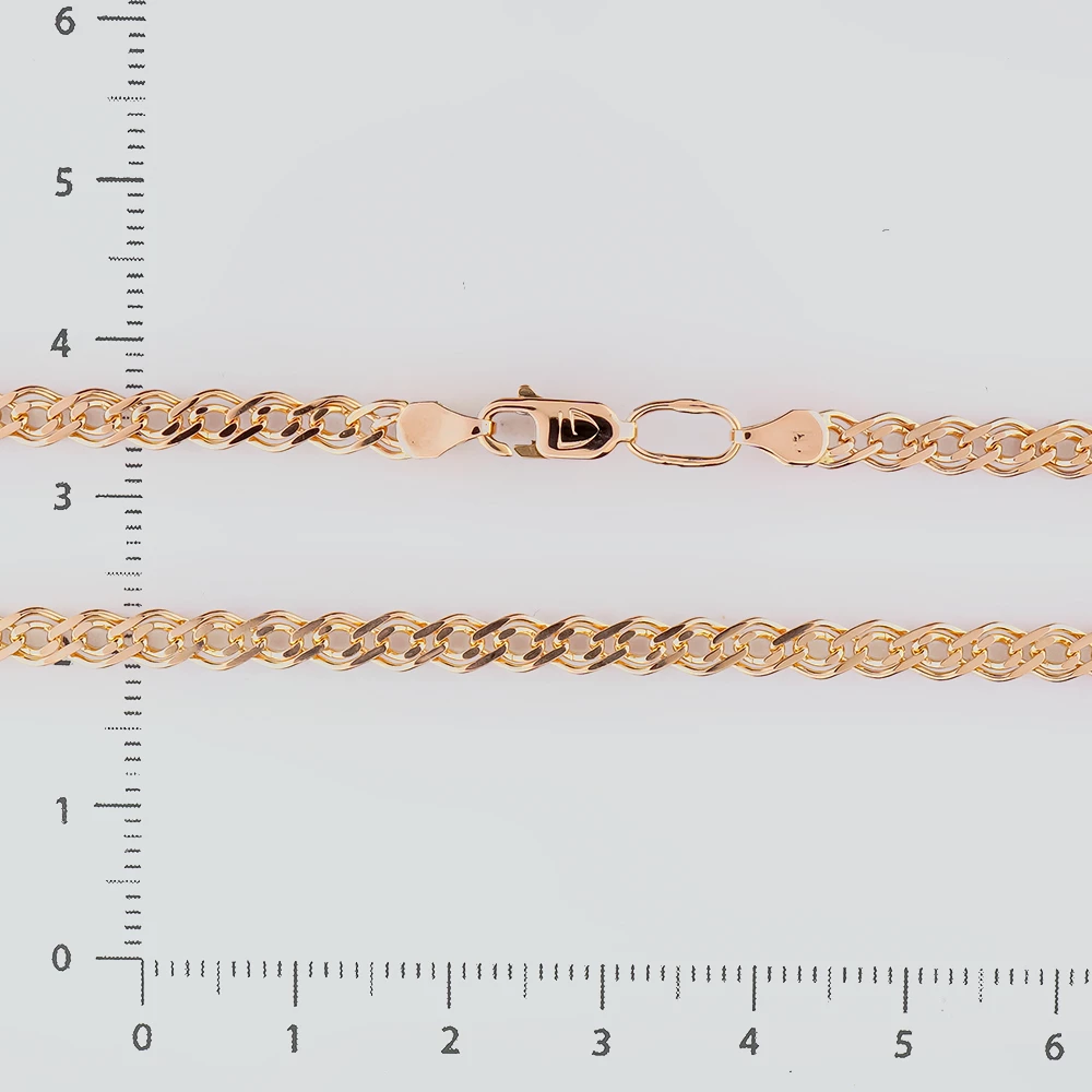 Цепь из красного золота 585 пробы