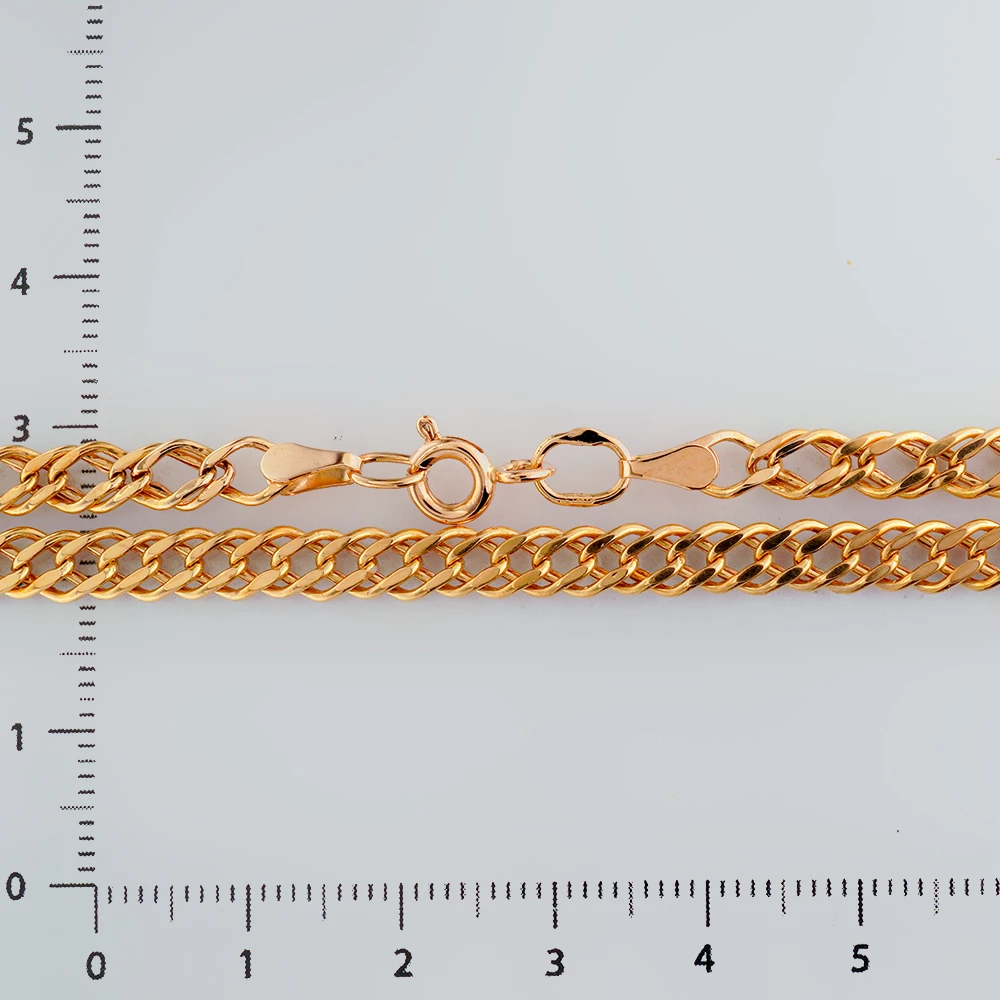 Цепь из красного золота 585 пробы