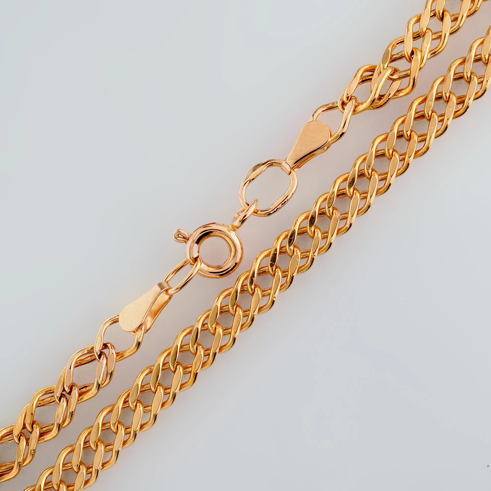 Цепь из красного золота 585 пробы