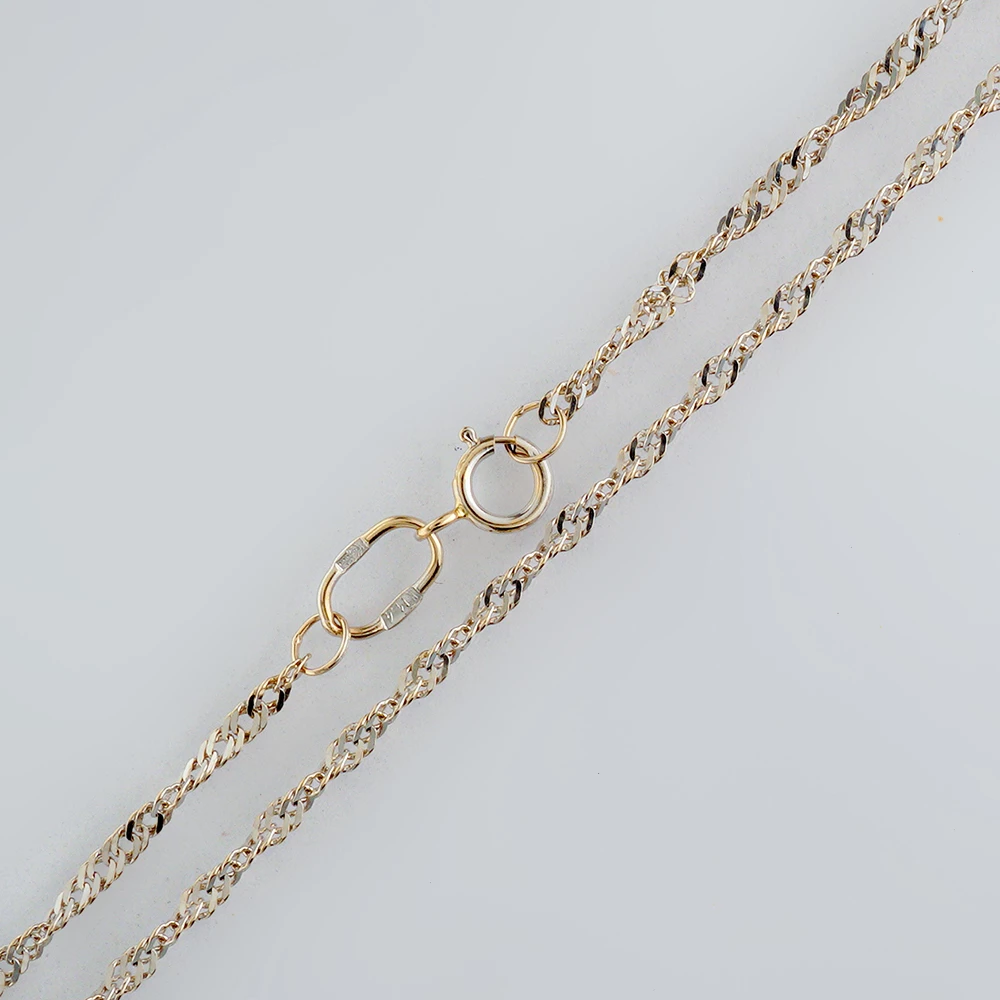 Цепь из белого золота 585 пробы