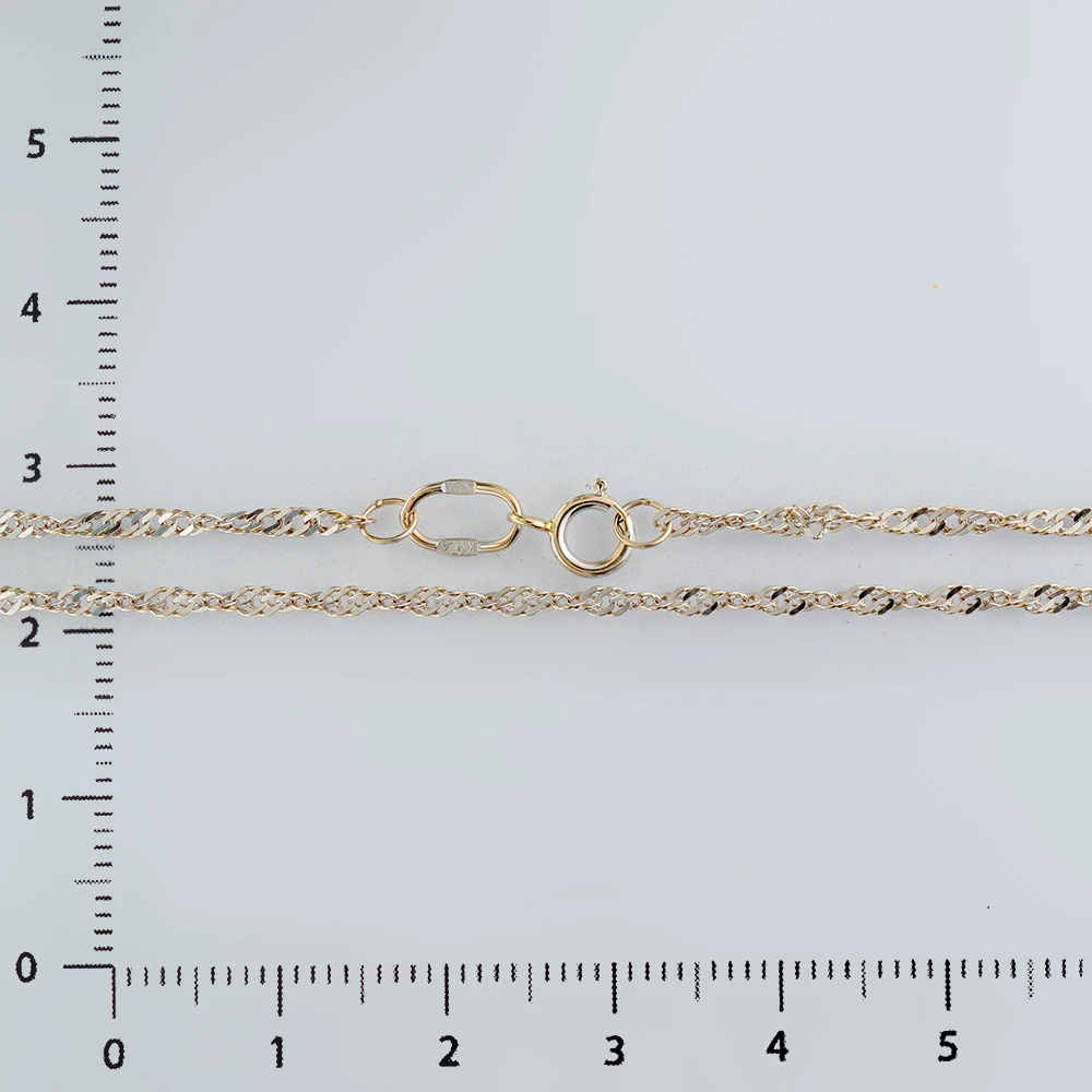 Цепь из белого золота 585 пробы