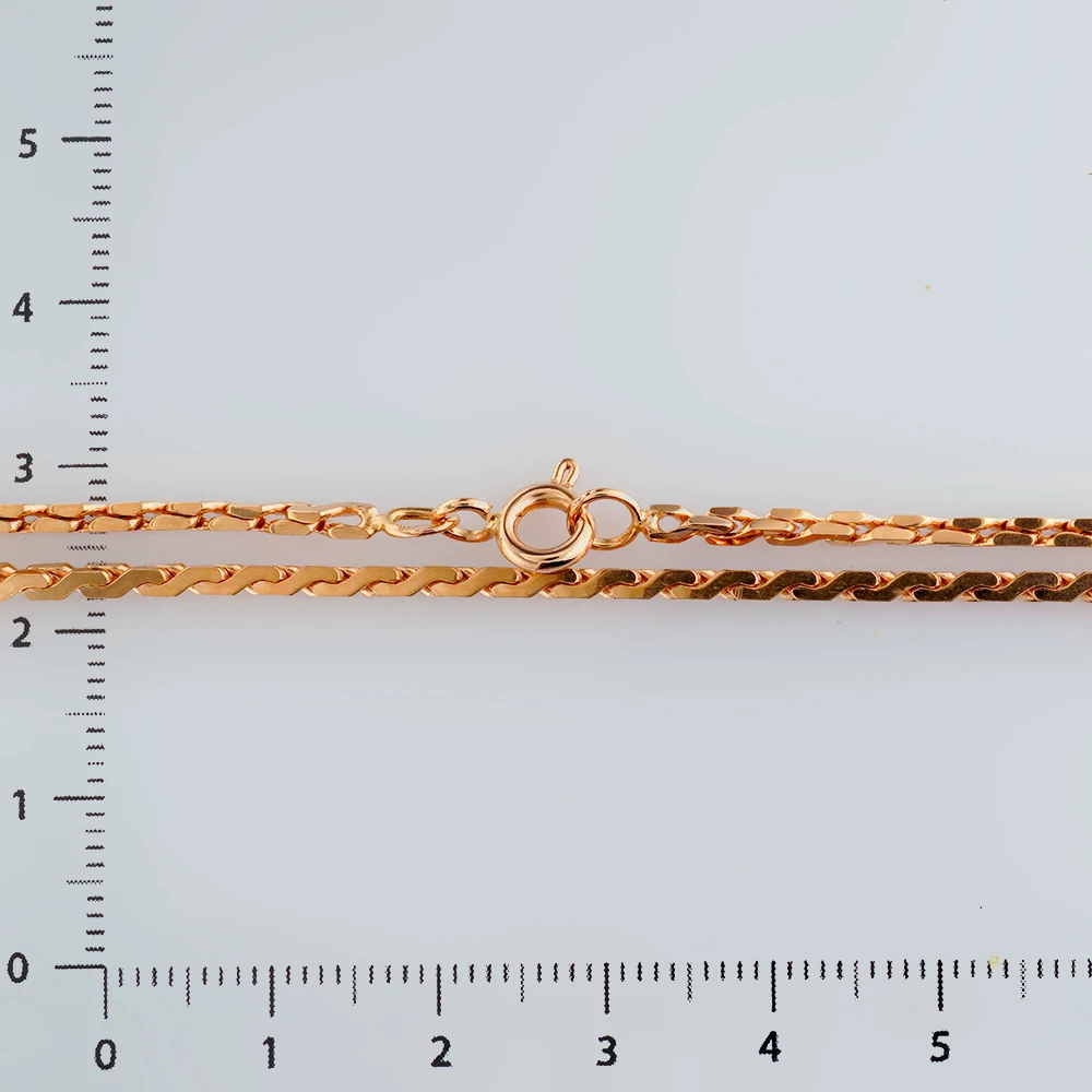 Цепь из красного золота 585 пробы