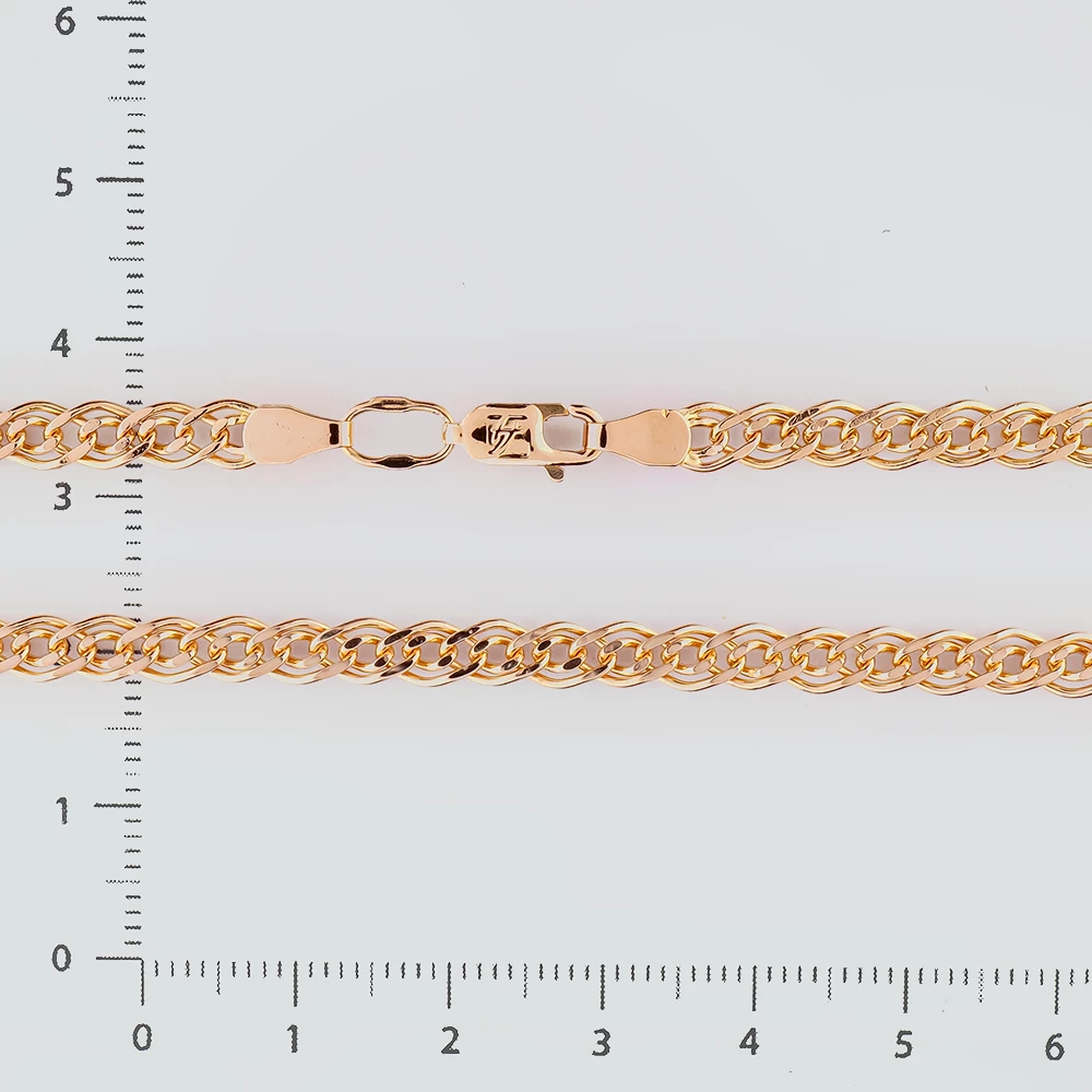 Цепь из красного золота 585 пробы