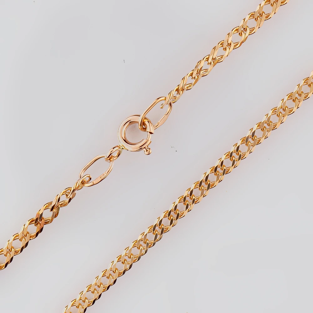 Цепь из красного золота 585 пробы