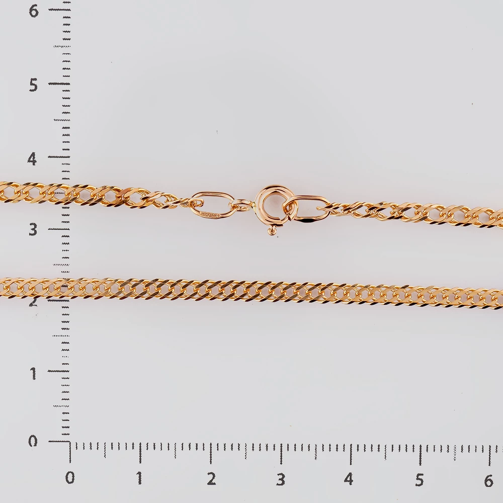 Цепь из красного золота 585 пробы